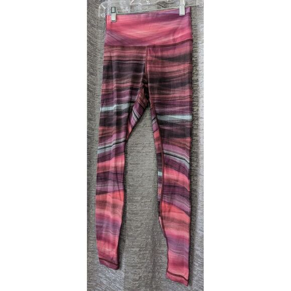 Lemon Pants - lululemon leggings 6 Multi Color Striped Inside Pocket